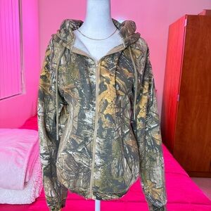 Streetwear Oversized Camo Jacket